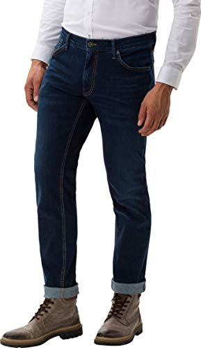 BRAX Herren Slim Fit Jeans Hose Style Chuck Hi-Flex Stretch Baumwolle, STONE BLUE USED, 46W / 32L