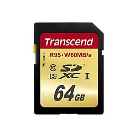 Transcend Ultimate - Flash-Speicherkarte - 64 GB - UHS Class 3 - SDXC UHS-I