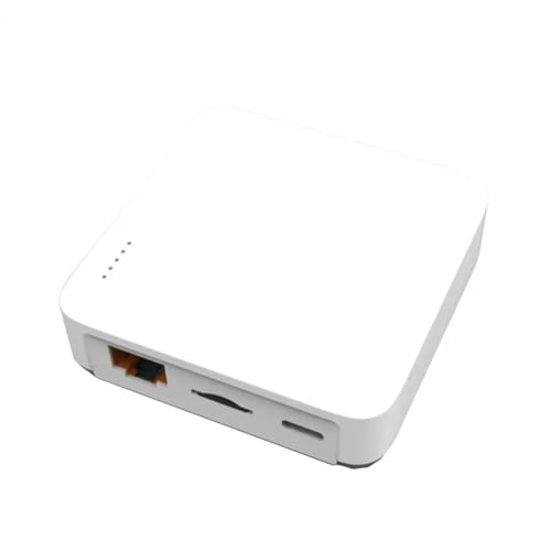 coserori NP332 3-Port-USB-Netzwerk-Druckserver Multi-Interface-Netzwerk-Druckserver (Netzwerk + WiFi-Version)