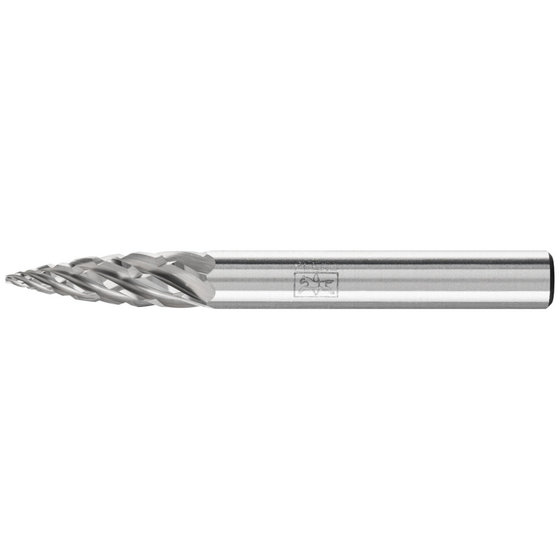 PFERD - Hartmetall Hochleistungsfrässtift STEEL Spitzbogen SPG Ø 06x18 mm Schaft-Ø 6 mm für Stahl