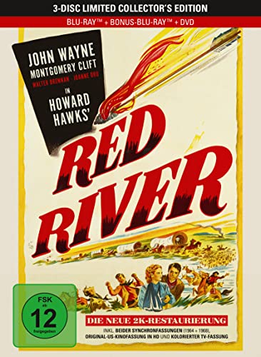 Red River-Panik am Roten Fluss-Limitiertes Med [Blu-ray]