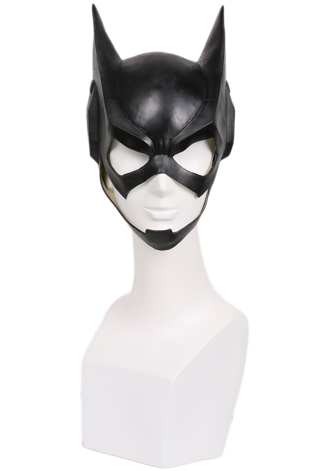 Xcoser Halloween Maske Cosplay Kostüm Latex Helm Schwarz voll Kopf Maske für Damen Verrückte Kleid Merchandise Replik Zubehör