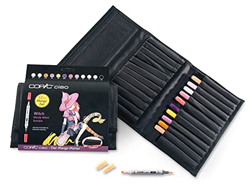 COPIC ciao 12er Set Witch im Wallet