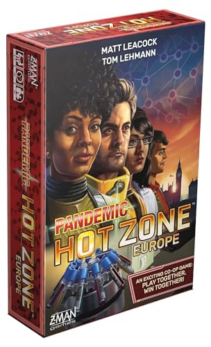 Z-Man Games - Pandemic Hot Zone Europe - Brettspiel