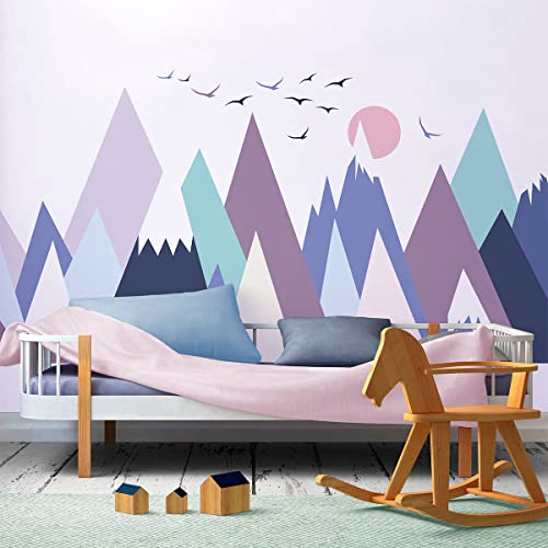 Ambiance Wandaufkleber für Kinder – Dekoration Babyzimmer – Aufkleber Riesen-Wandtattoo Beyonka – 100 x 150 cm