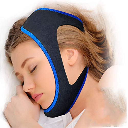 Anti Schnarch Schnarchen GeräTe, Anti Schnarch Schnarchen Kinnriemen Stopper, Anti Schnarch Schnarchen LöSung Stop, Kinnband Gegen Schnarchen, Anti- Schnarch Hilfe, Stop Snoring Chin Strap