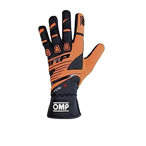 OMP OMPKK02743E096XS Ks-3 Handschuhe My2018, Orange/Schwarz, Größe XS