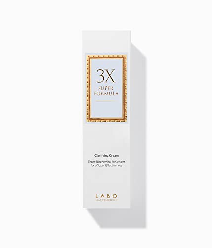 Labo 3 x Super Formel Clarifying Pflegecreme für Gesichtserneuerung und Geschmeidigkeit 30 ml
