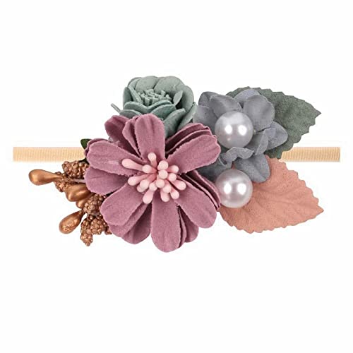 Süßes und vielseitiges neues simuliertes Blumen-Stirnband for Kinder Modeschmuck für die Frisur ( Color : F , Size : One Size )