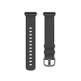 Fitbit FB181LBBKL Uhrenarmband für Charge 5, schwarz, groß, schwarz, groß, Armband, Blackone, Large, Armband