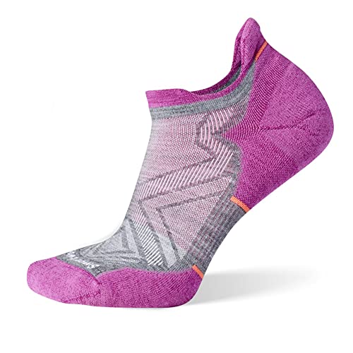 Smartwool Damen Women's Run Targeted Cushion Low Ankle Socken, Mittelgrau