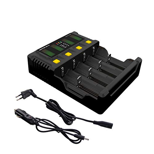 Armytek Uni C4 Reg SB (Plug C) | Ladegerät für Batterien | automatische Erkennung des Batterietyps