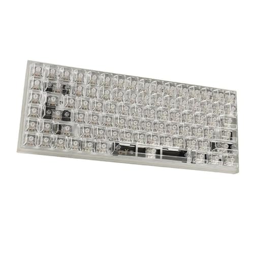 Laspi Hochtransparente Tastenkappen Für Mechanische Tastaturen Mit MX Struktur. Hintergrundbeleuchtete Tastenkappen Verbessern Ihr Tipperlebnis Für 108/104 Mechanical