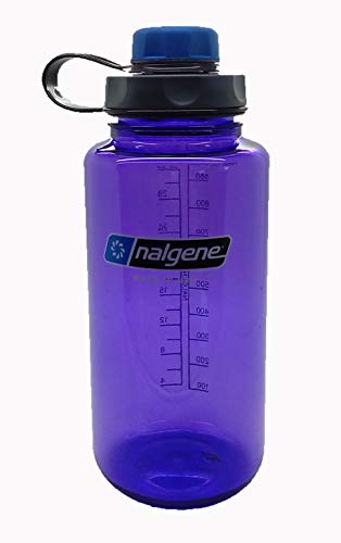 Nalgene Flasche 'Everyday Weithals' - 1 L, violett, capCAP'-blau