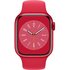 Apple Watch Series 8 (41mm) GPS Smartwatch (PRODUCT)RED Alu mit Sportarmband rot/rot