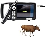 Tragbares Veterinär-Ultraschallgerät, Ultraschallgerät für Kühe und Pferde, mit elektronischer Rektalsonde, Ultraschall-Scannergerät für den veterinärmedizinischen Einsatz für den Einsatz bei Pferden/