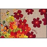 Rosina Wachtmeister Fußmatte Lifestyle Maggio 50x75 cm Eingangs-Matte waschbar bunt Blumen Fussabtreter
