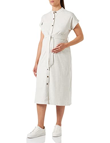 Supermom Damen Dress El Dorado Nursing Short Sleeve Kleid, Ras1202 Oatmeal - P611, 38 EU