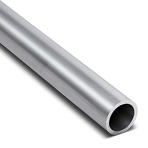 Aluminium Rundrohr Gerade Schlauch Außendurchmesser 28mm Innendurchmesser 7-17mm Für Mechanische Bauteile, Länge 500mm,28×7×500mm