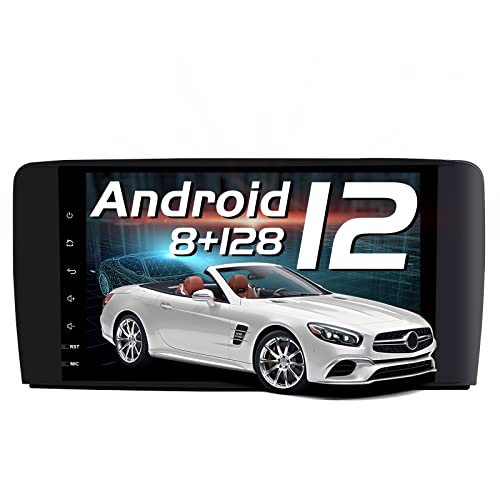 Für Mercedes Benz GL ML KLASSE W164 X164 ML350 ML450 ML500 GL320 GL450 Android 10.0 Octa Core 4 GB RAM 128 GB ROM 9"Autoradio Stereo GPS Auto Multimedia Player Unterstützung Auto Auto Play TPMS DAB