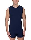 bruno banani Herren Tanktop Check Line 2.0 Unterhemd, Blau (Marine Karo 542), Medium (Herstellergröße: M)