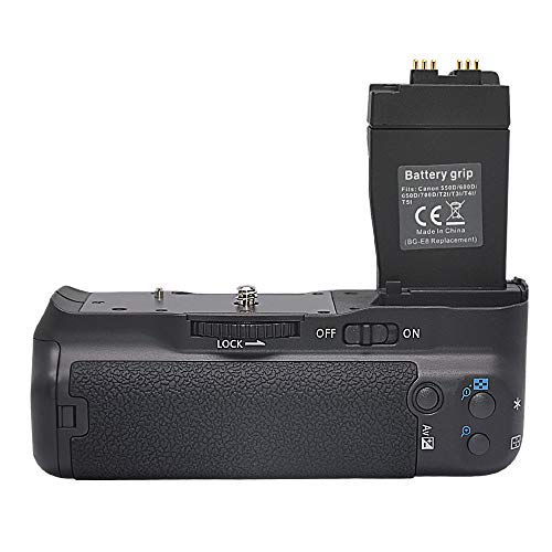 Mcoplus® Batterie Griff Pack Halter für Canon EOS 550D 600D 650D 700D/Rebel T2i T3i T4i T5i Ersatz von E8