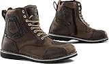 Falco Ranger 2 Wasserdichte Motorradstiefel (Brown,46)