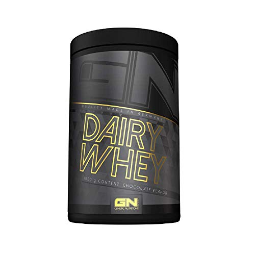 GN Laboratories 100% Dairy Whey Protein Pulver 1000g (Chocolate Crema) – Eiweißpulver zum Muskelaufbau – Proteinpulver für Protein Shake