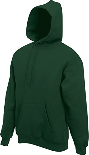 Kapuzen-Sweatshirt - Farbe: Bottle Green - Größe: M