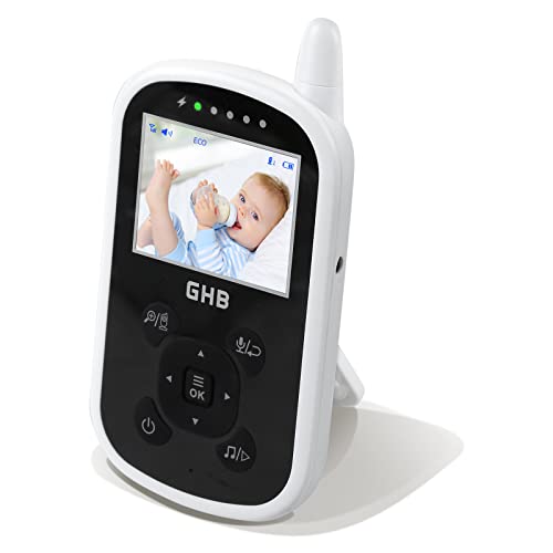 GHB Baby Monitor Elterneinheit für 2,4 Zoll Babyphone mit Modell UU24