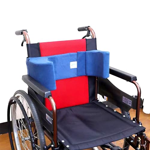 BLUEZY Seitliches Stützpolster Für Den Rollstuhl, Antidekubitus Sitzkissen Für Rollstuhl, Rollstuhlzubehör Gegen Umkippen, Geeignet Für Ältere Menschen Und Patienten A