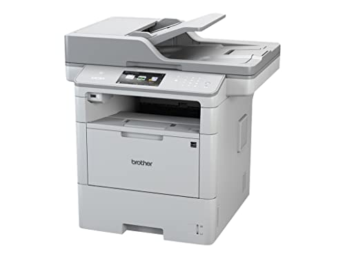 Brother DCP-L6600DW A4 mono Laserdrucker (50 Seiten/Min.,Drucken, scannen, kopieren, 1.200 x 1.200 dpi, Print AirBag für 750.000 Seiten)
