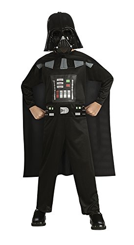 Rubies 881660-S Darth Vader Kostüm, Niños, bunt, S (3-4 años)