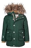 first instinct by killtec unisex Parka mit Kapuze FIW 8 MNS PRK, dunkel waldgrün, 98/104, 37449-000