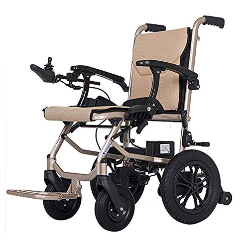 Stuhl 14 kg, leicht, intelligent, zusammenklappbar, elektrische Rollstühle für Erwachsene, behindertengerecht, mit Joystick, robuster Elektrorollstuhl mit Doppelfunktion, elektrisch