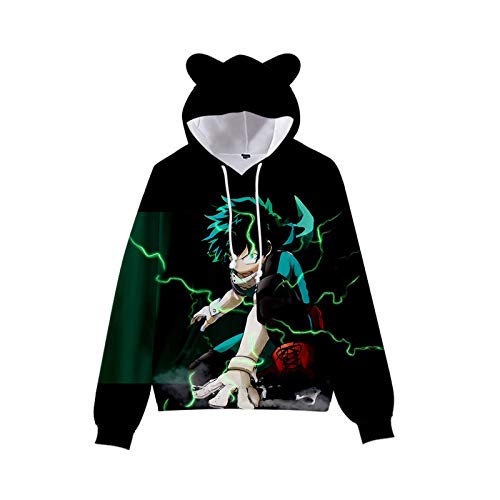 My Hero Academia Anime Hoodies Friends Printed Pullover Sweatshirt für Herren und Damen Jungen Mädchen XXS-4XL Gr. L, Typ 6