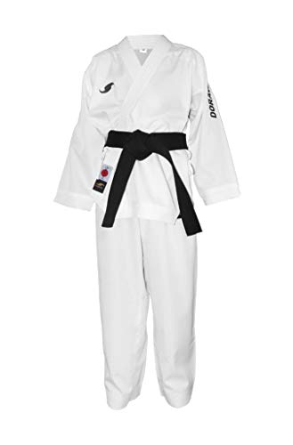 Dorawon Tokio Kimono Karate Wettbewerb Gemischt Erwachsene, Weiß, 200 cm