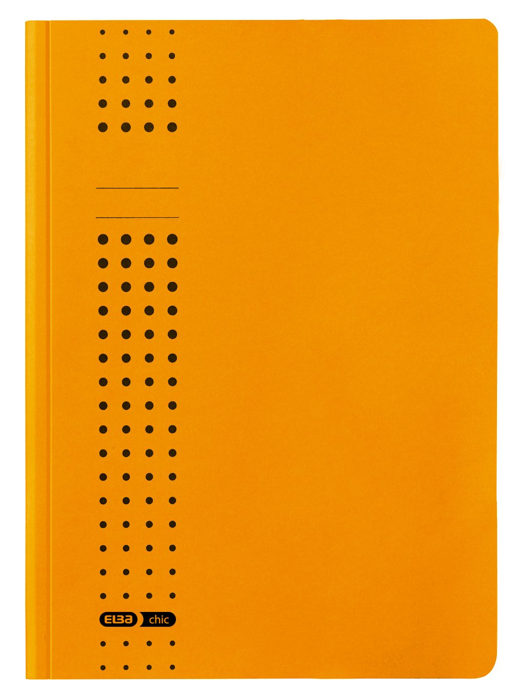 ELBA Sammel-Mappe chic, für A4, aus Karton, 3 Innenklappen, gelb, 25er Pack