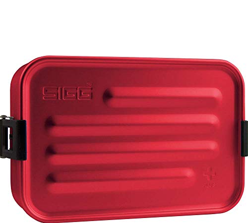 Sigg Unisex - Erwachsene Metal Box Plus S Red Essensbehälter, Rot, small