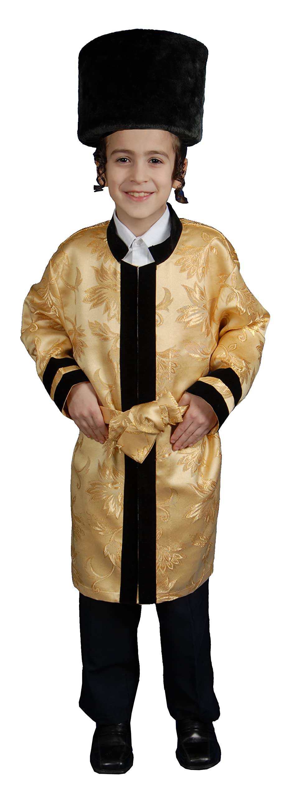Dress Up America 382-T2 Robenkostüm-Größe Kleinkind 2 (1-2 Jahre) Jüdisches Großrabber, Grau, (Taille: 61-66, Höhe: 84-91 cm)