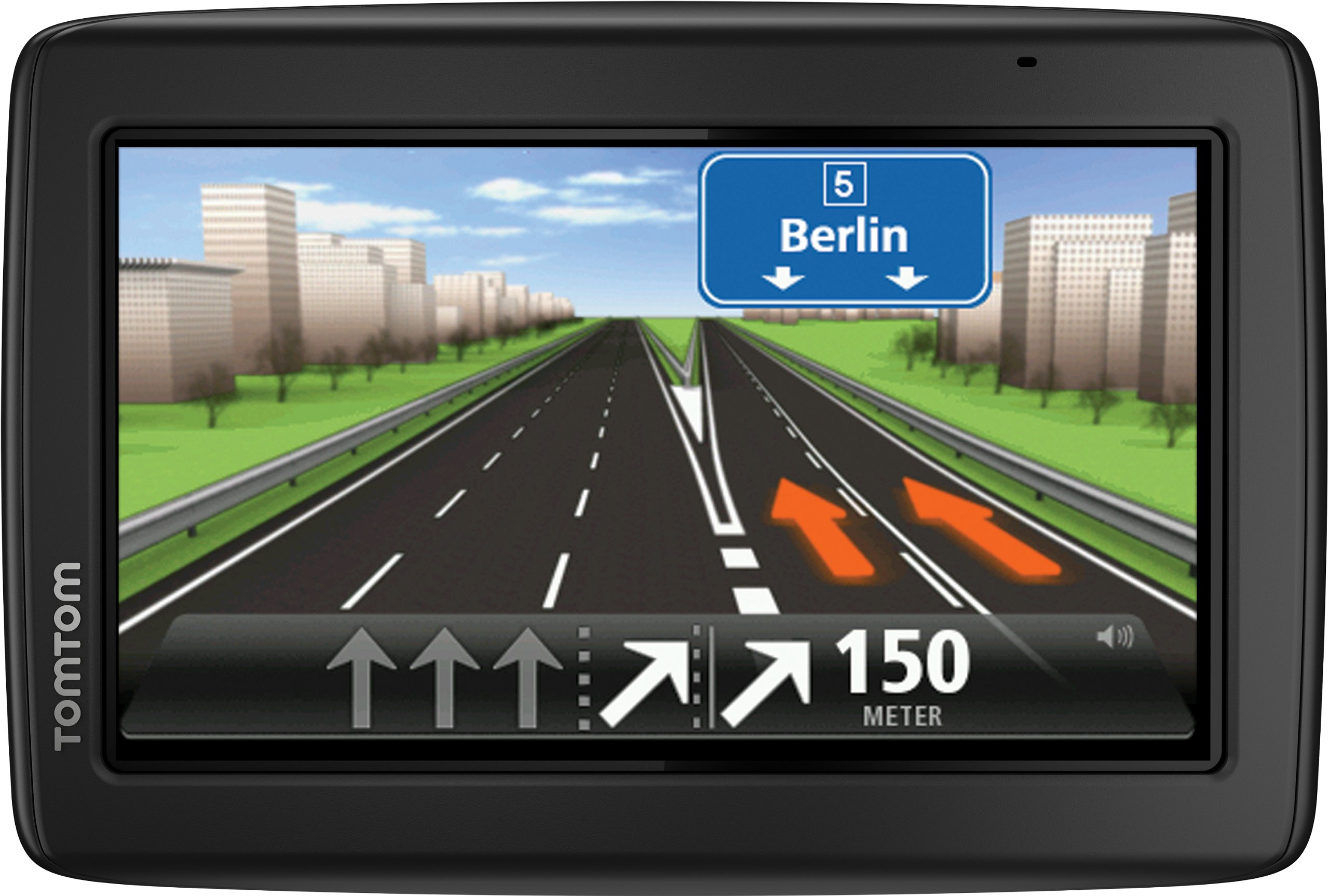 TomTom Start 25 M Central Europe Traffic Navigationsgerät, (Free Lifetime Maps, 13 cm (5 Zoll) Display, TMC, Fahrspurassistent, Parkassistent, IQ Routes, Zentraleuropa 19) schwarz