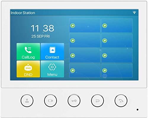 Fanvil i53W SIP Innenstation, 2 SIP Linien, 17,8 cm Farb-Touchscreen, Netzteil nicht im Lieferumfang enthalten