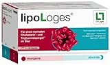 lipoLoges® - 180 Kapseln - Nahrungsergänzung bei Fettstoffwechselstörungen - Für gesunde Cholesterin- und Blutfettwerte - mit hochwertigen Omega-3-Fettsäuren