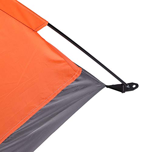 Nunafey 2-Personen-Zelt - Kuppelzelte für Camping, Campingzelte mit Tragetasche, Outdoor-Einschichtzelt Rucksackzelte für Camping Wandern Outdoor-Aktivitäten