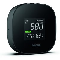 Hama App. Luftqualitätsmessgerät Safe, CO2-Messung, Temperatur, Hum.