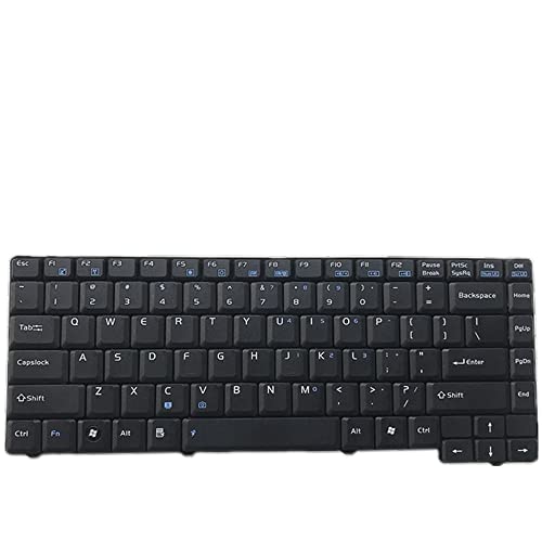 Laptop Tastatur für ASUS F5 F5C F5C(SIS672) F5GL F5M F5N F5R F5RL F5SL F5SR F5V F5VL F5Z Schwarz Amerikanische Version