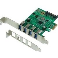 renkforce 4 Port USB 3.0-Controllerkarte PCIe renkforce (1211116)