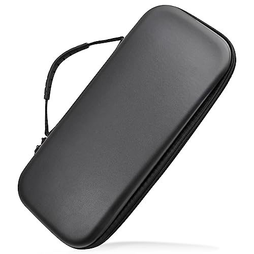 Lcmei 2023 Neue Hartschalen-Reiseschutzhülle für ASUS Rog Ally 7 Zoll 120 Hz Gaming-Handheld, stoßfeste Tragetasche, Handtasche, Eva-Aufbewahrungstasche mit Spielkartentaschen und Netztasche (Black)