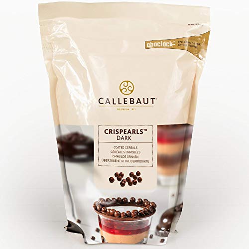 Callebaut Dark Chocolate Crispearls - Pack Size = 4x800g