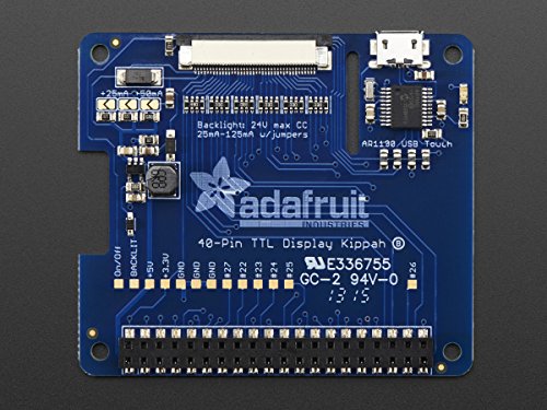 Adafruit DPI-TFT-Kippah für Raspberry Pi mit Touchsupport